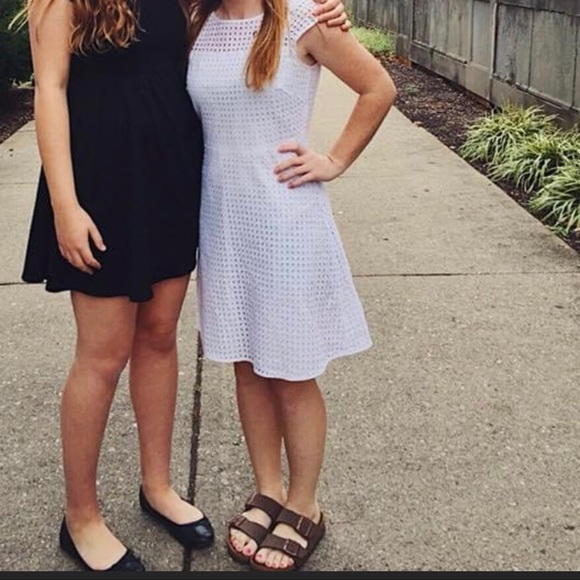 White J Crew Factory Dress Size 4 - Picture 8 of 8